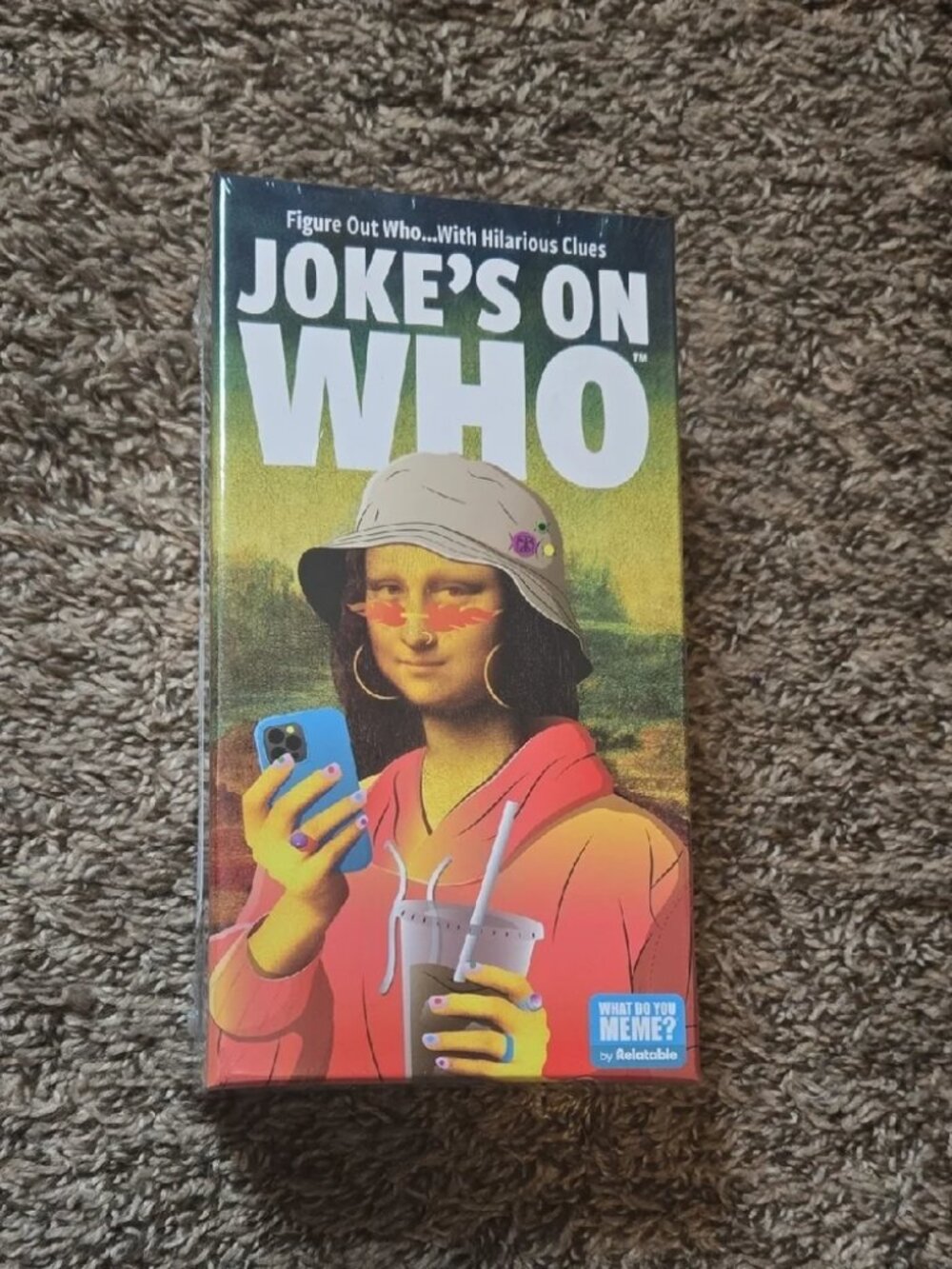 Jokes's On Who Board Game What Do You Meme? by Relatable Sealed Hilarious Clues